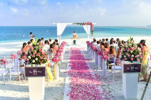 Organising Beach Wedding Ceremony during Daytime